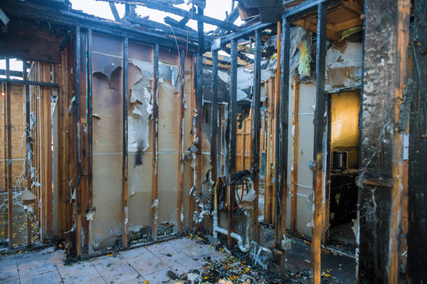 Professional Fire Damage Removal technician working in Brandon, SD